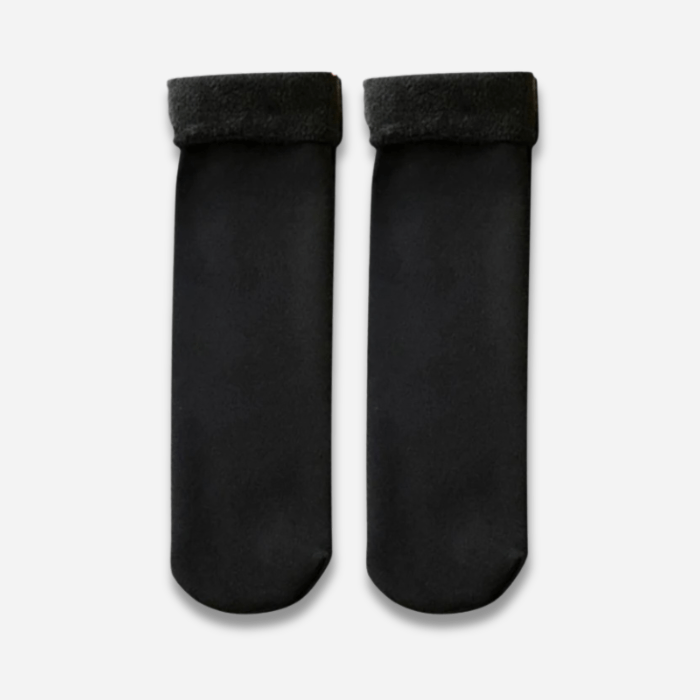 1 PAIRE DE CHAUSSETTES D'HIVER NOIR / 36-42