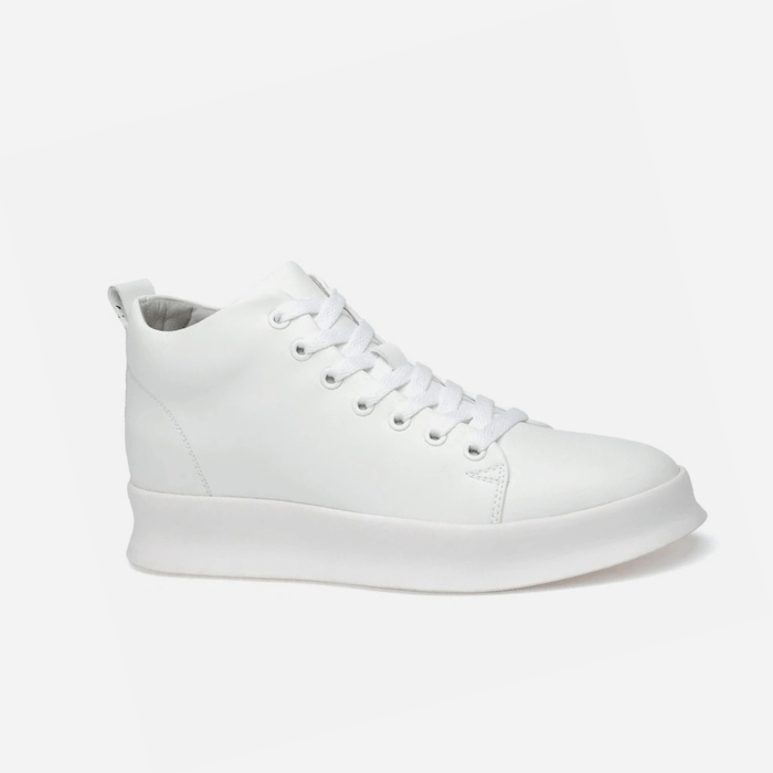 BASKETS MONTANTES HOMME BLANC / 37