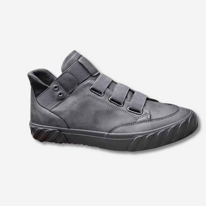 BASKETS SEMI MONTANTES HOMME GRIS / 39