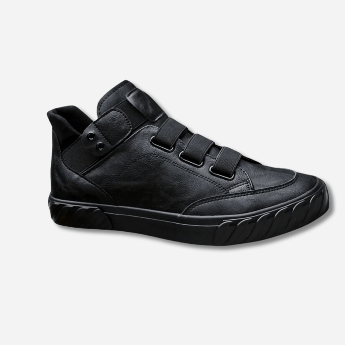 BASKETS SEMI MONTANTES HOMME NOIR / 39