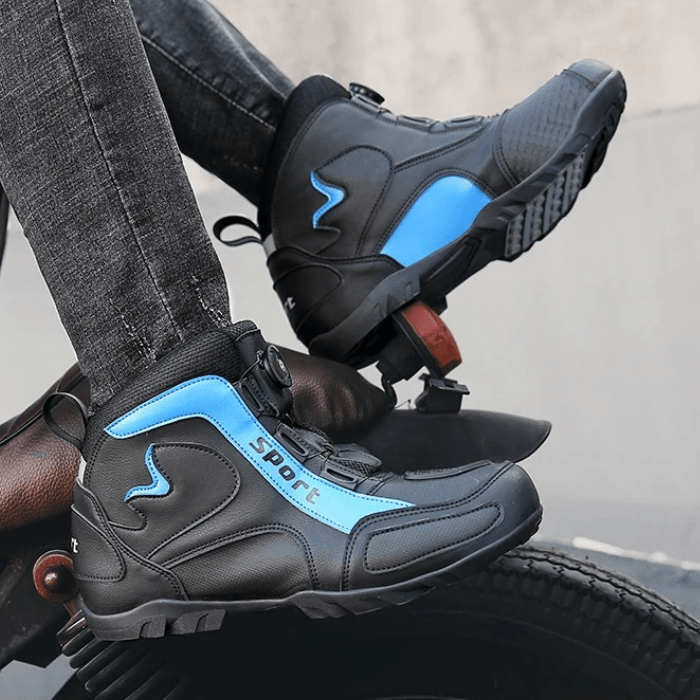 BOTTES DE MOTO POUR HOMME ANTIDÉRAPANTES