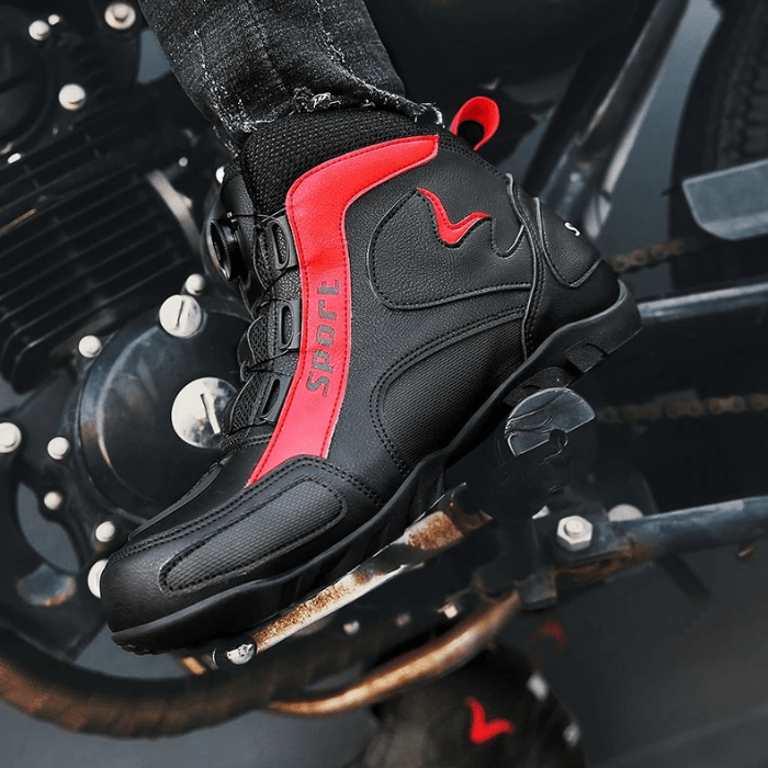 BOTTES DE MOTO POUR HOMME ANTIDÉRAPANTES