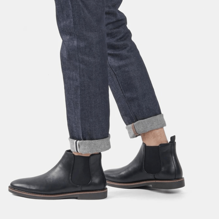 BOTTES EN CUIR CHELSEA