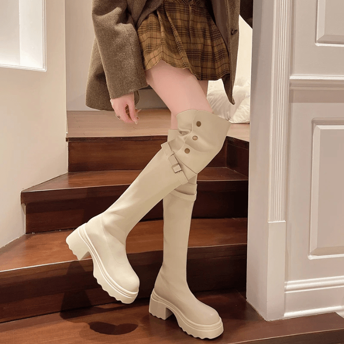 BOTTES HAUTES FEMME PLIABLES