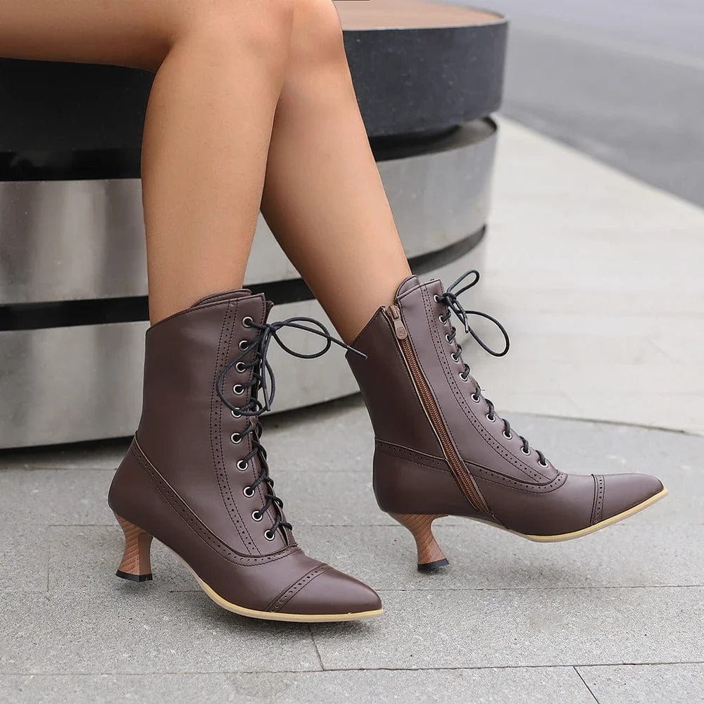 BOTTINES VINTAGE FEMME