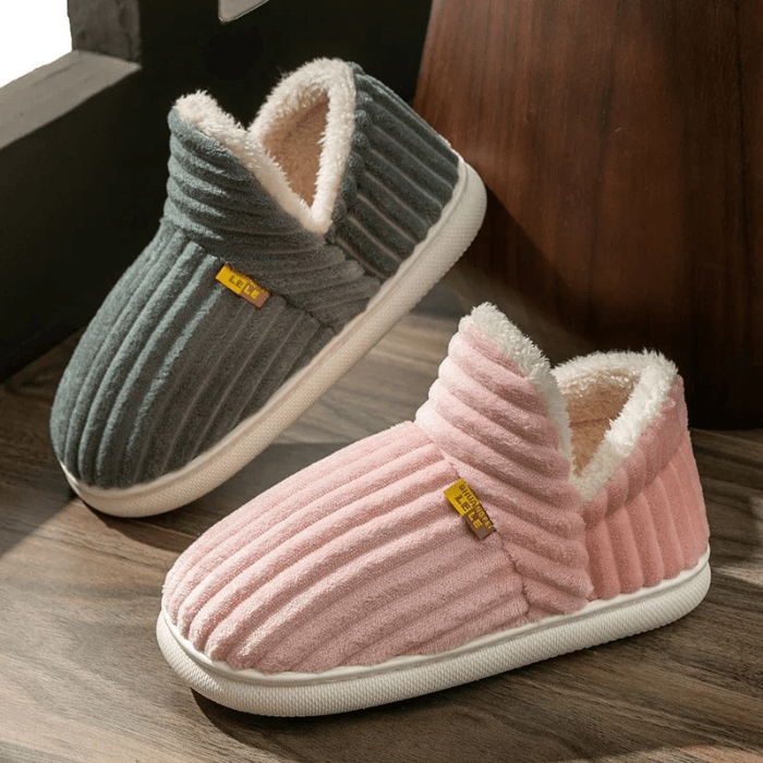 CHAUSSONS BOTTES FEMME FOURRÉS