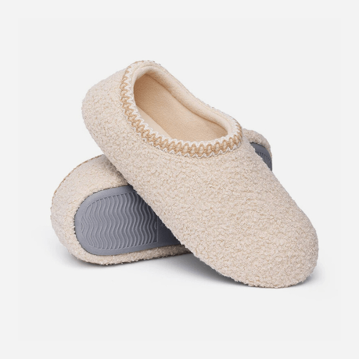 CHAUSSONS BOTTILLONS FEMME BEIGE / 36