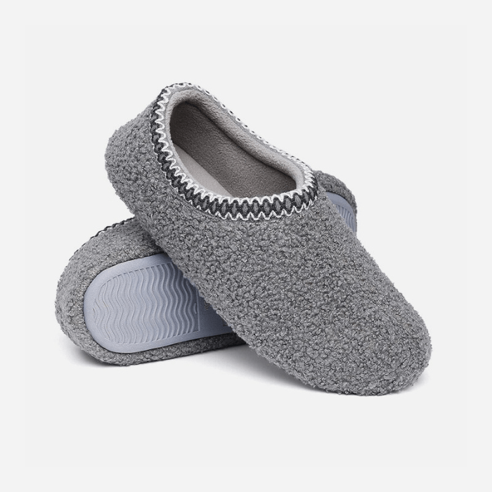 CHAUSSONS BOTTILLONS FEMME GRIS / 36