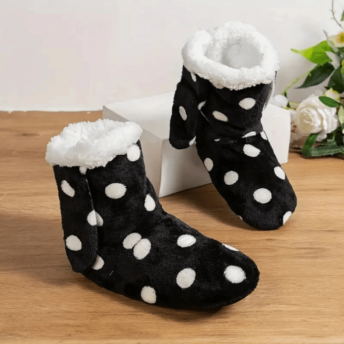 CHAUSSONS BOTTINES FEMME OREILLES DE LAPIN