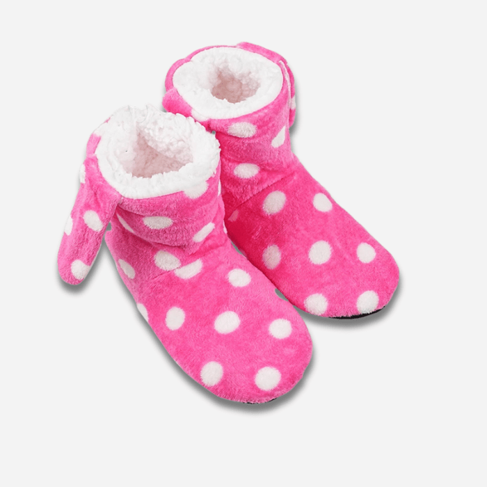 CHAUSSONS BOTTINES FEMME OREILLES DE LAPIN ROSE / 36-38