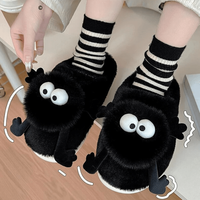 CHAUSSONS CHAUDS RIGOLOS PETIT MONSTRE