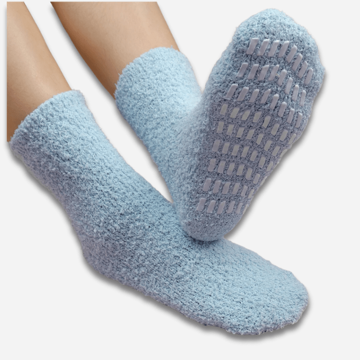 CHAUSSONS CHAUSSETTES FEMME ANTIDÉRAPANTS