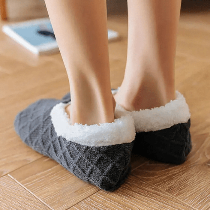 CHAUSSONS CHAUSSETTES FEMME CHAUDS