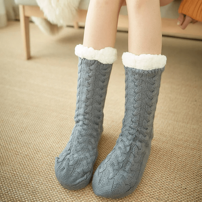 CHAUSSONS CHAUSSETTES FEMME HAUTS