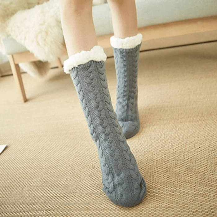 CHAUSSONS CHAUSSETTES FEMME HAUTS