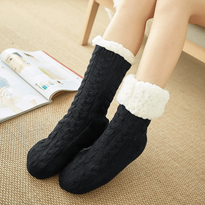 CHAUSSONS CHAUSSETTES FEMME HAUTS