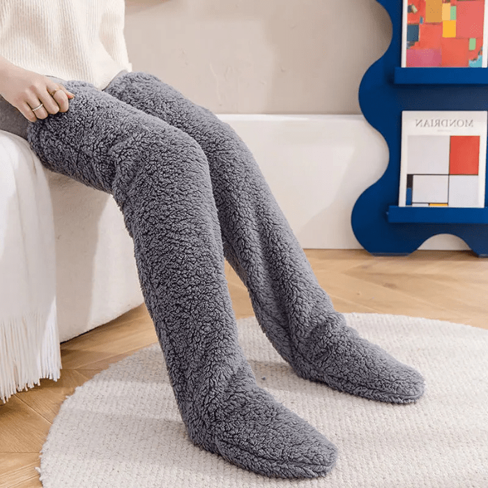 CHAUSSONS CHAUSSETTES FEMME HAUTS