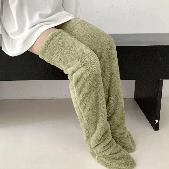 CHAUSSONS CHAUSSETTES FEMME HAUTS