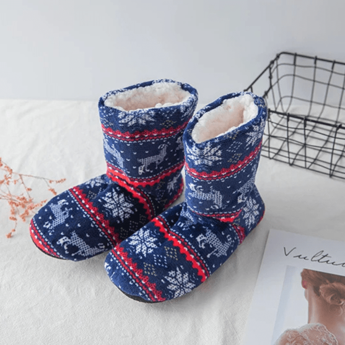 CHAUSSONS CHAUSSETTES FEMME NOËL ANTIDÉRAPANTS