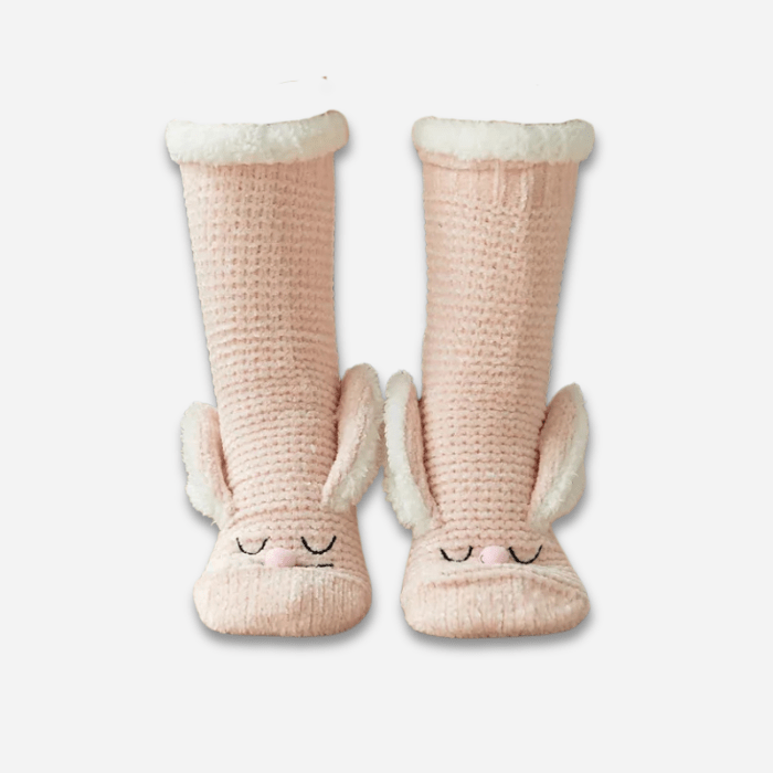 CHAUSSONS CHAUSSETTES OREILLES DE LAPIN