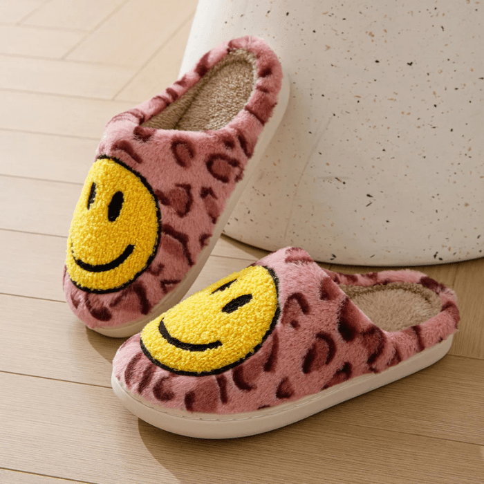 CHAUSSONS MULES CHAUDS SMILEY