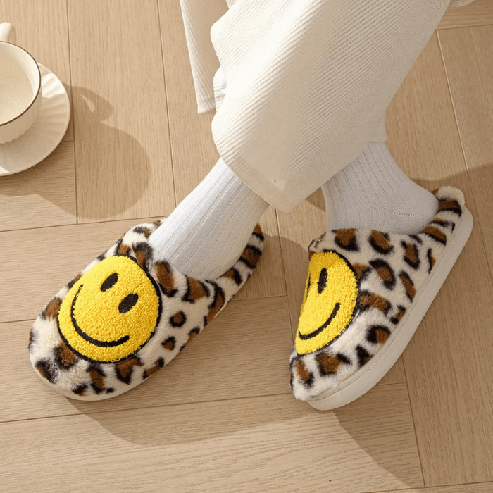 CHAUSSONS MULES CHAUDS SMILEY