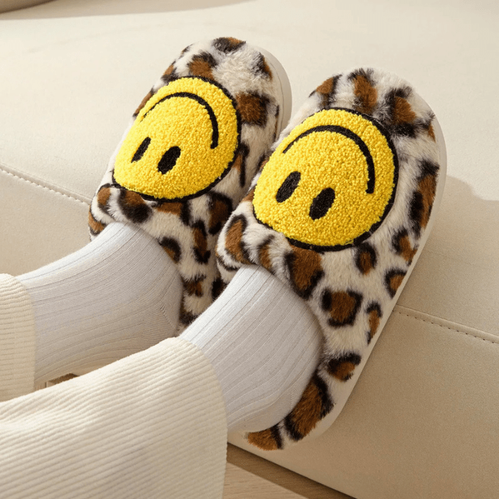 CHAUSSONS MULES CHAUDS SMILEY