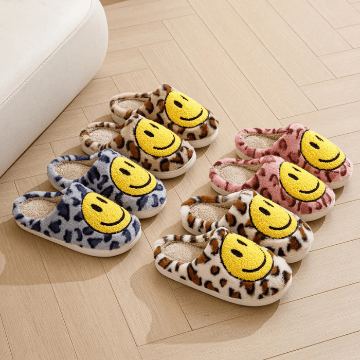 CHAUSSONS MULES CHAUDS SMILEY