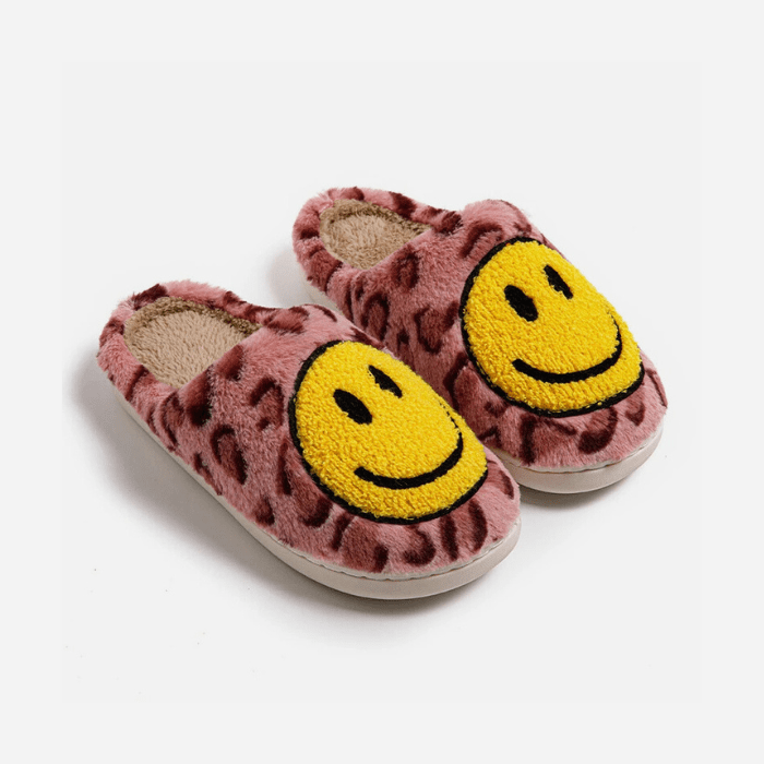 CHAUSSONS MULES CHAUDS SMILEY ROSE / 36-37