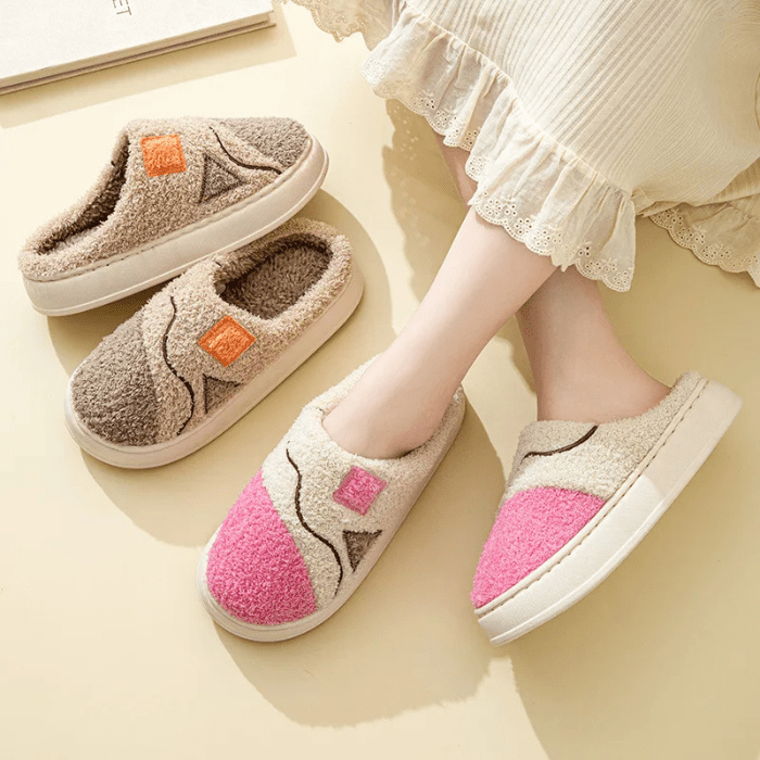 CHAUSSONS MULES FEMME MOELLEUX