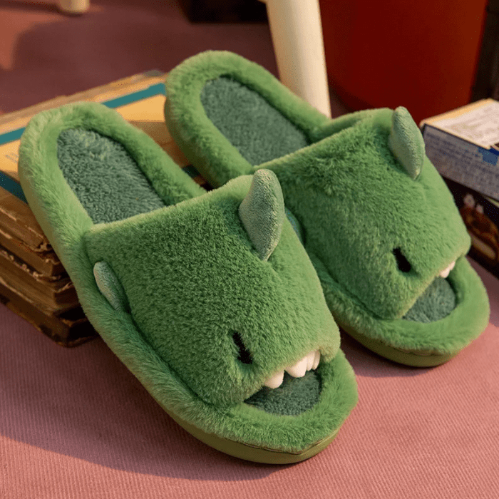 CHAUSSONS MULES RIGOLOS REQUINS VERT / 36-37