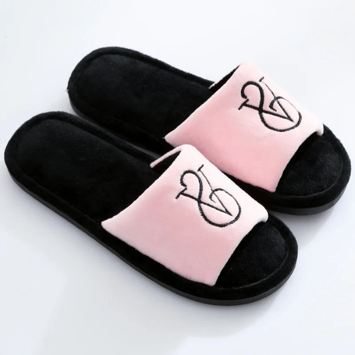 CHAUSSONS PANTOUFLES FEMME ROSE / 36-37