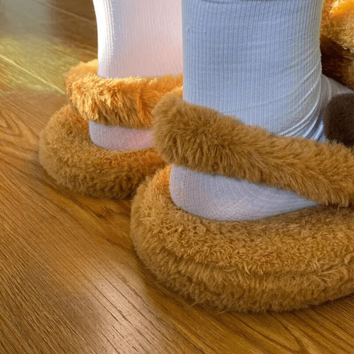 CHAUSSONS RIGOLOS ANTIDÉRAPANTS CAPYBARA