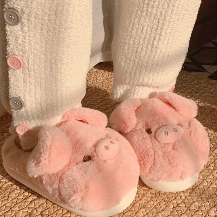 CHAUSSONS RIGOLOS FEMME COCHONS