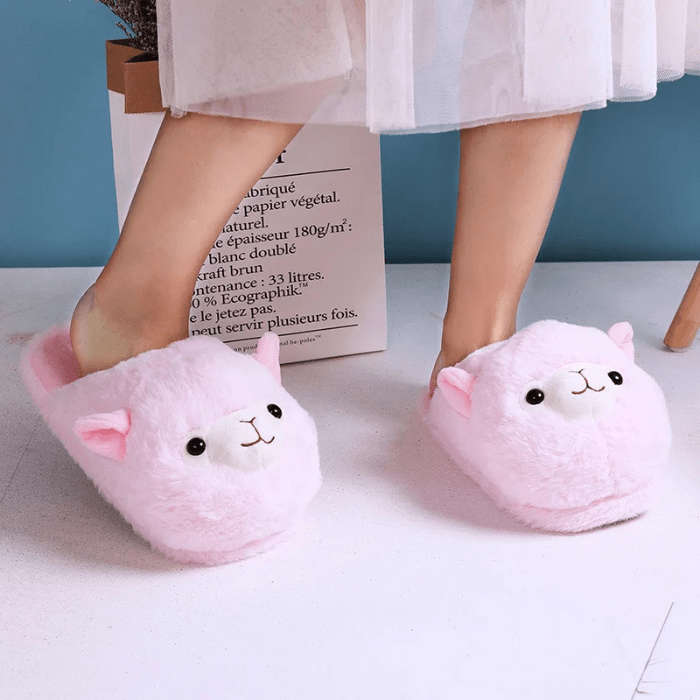 CHAUSSONS RIGOLOS FEMME LAMA