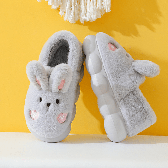 CHAUSSONS RIGOLOS FEMMES LAPINS MIGNONS