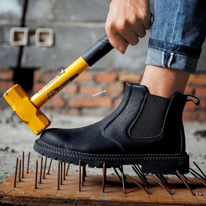 CHAUSSURES DE SÉCURITÉ CHANTIER HOMME