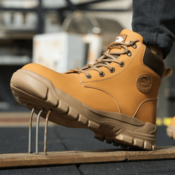 CHAUSSURES DE SÉCURITÉ CHANTIER HOMME À LACETS