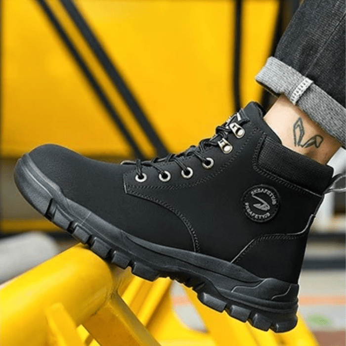 CHAUSSURES DE SÉCURITÉ CHANTIER HOMME À LACETS