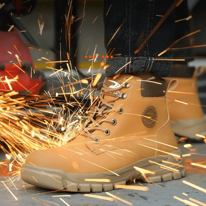 CHAUSSURES DE SÉCURITÉ CHANTIER HOMME À LACETS