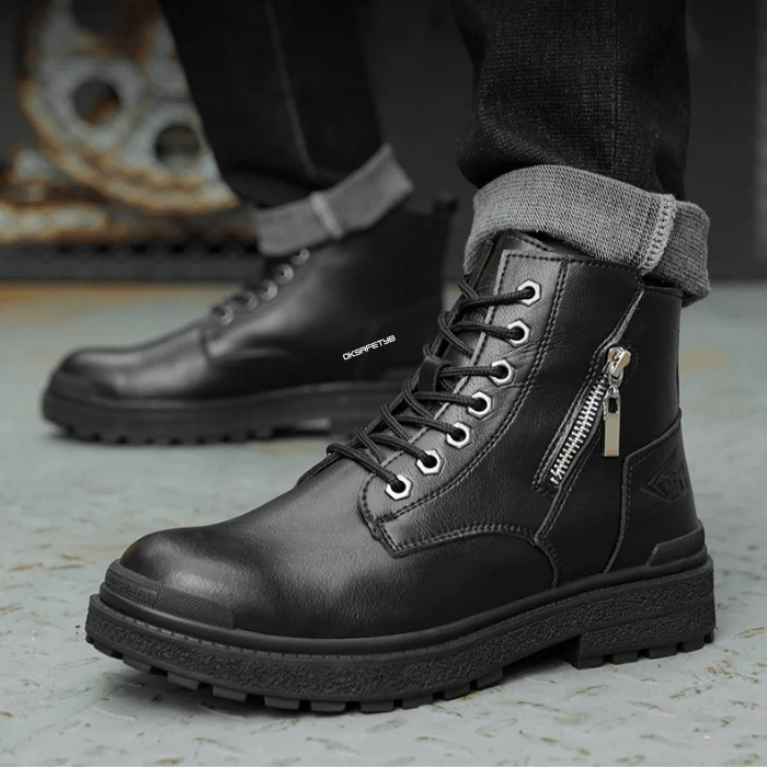 CHAUSSURES DE SÉCURITÉ CHANTIER HOMME EN CUIR