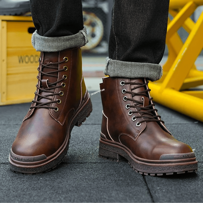 CHAUSSURES DE SÉCURITÉ CHANTIER HOMME EN CUIR