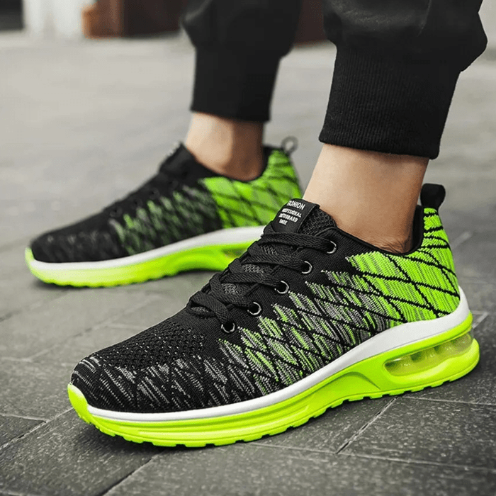 CHAUSSURES DE SPORT RUNNING HOMME À COUSSIN D'AIR