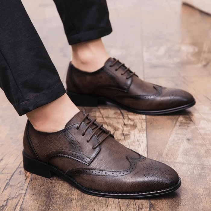 CHAUSSURES DERBY HOMME CUIR