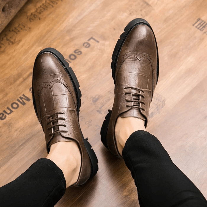 CHAUSSURES OXFORD HOMME CUIR