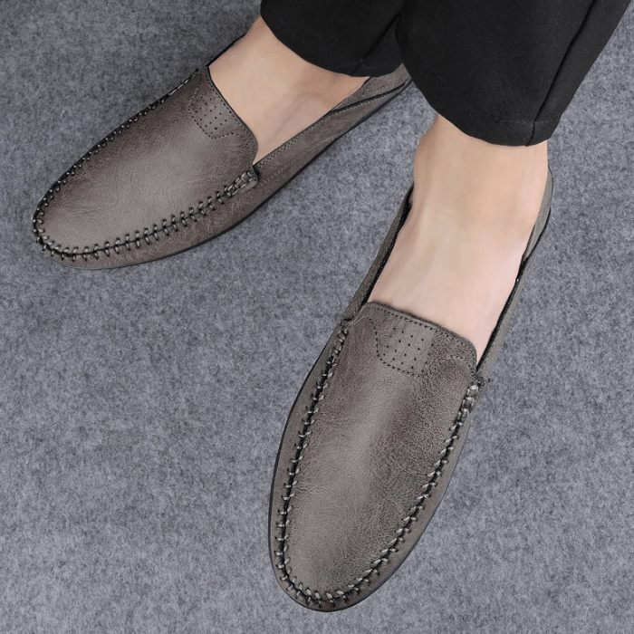 MOCASSINS EN CUIR HOMME