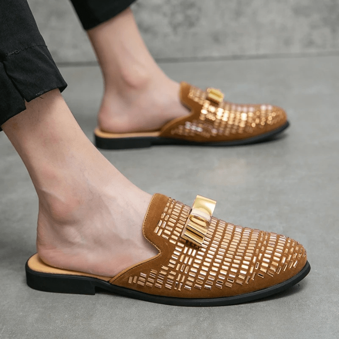 MOCASSINS MULES HOMME