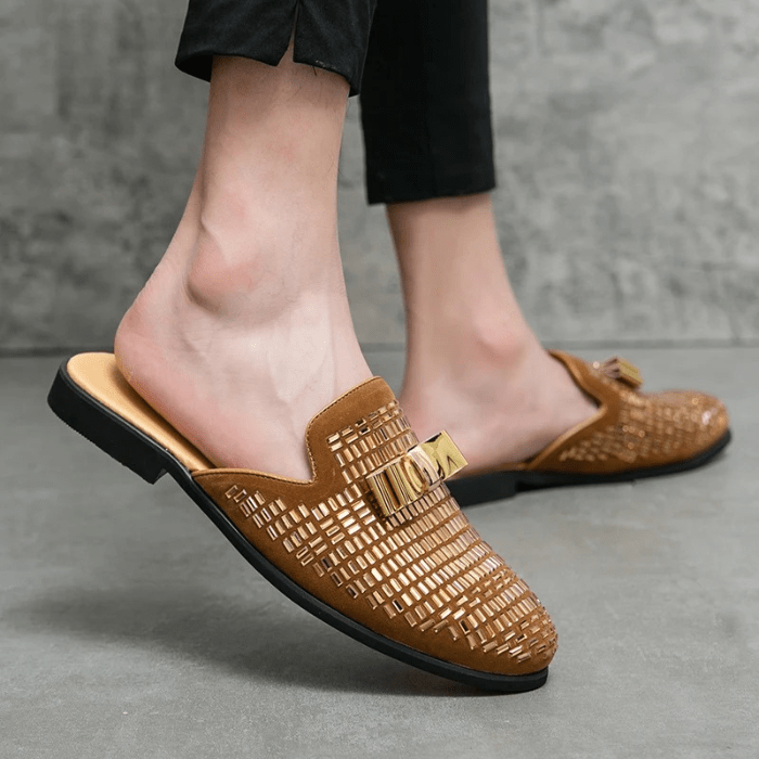 MOCASSINS MULES HOMME