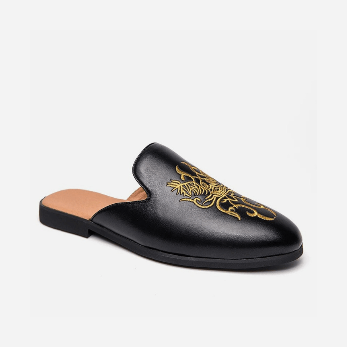 MOCASSINS MULES HOMME EN CUIR