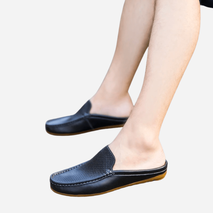 MULES EN CUIR HOMME CONFORTABLES